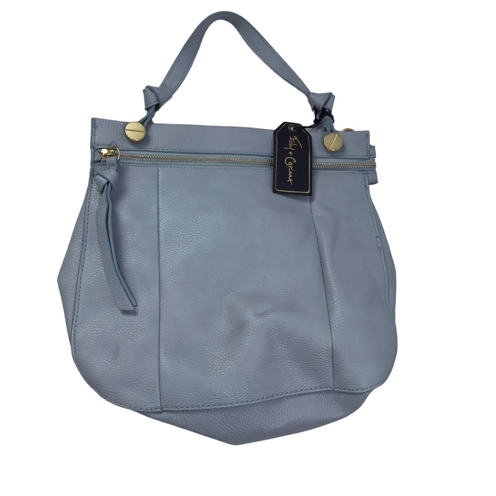 Foley + Corinna purse/satchel baby blue